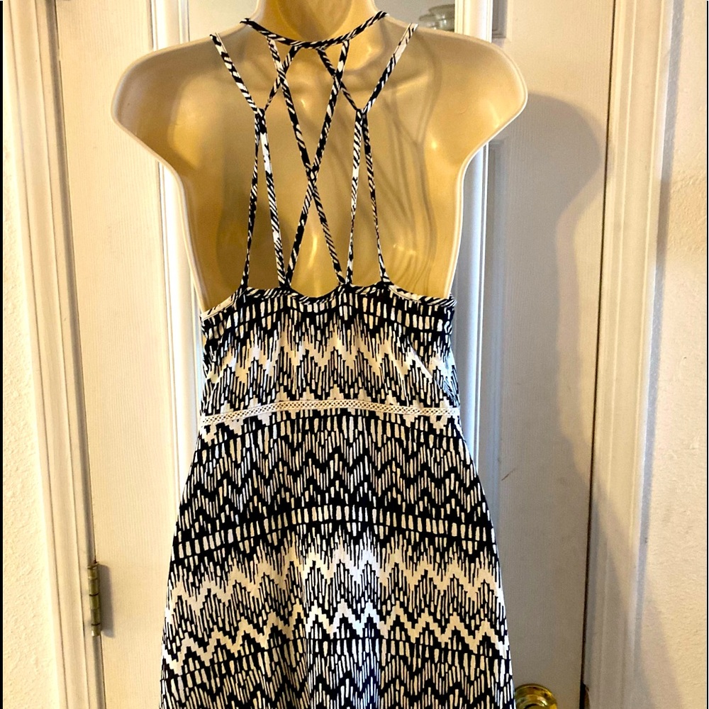 Summer dress, over the knee
